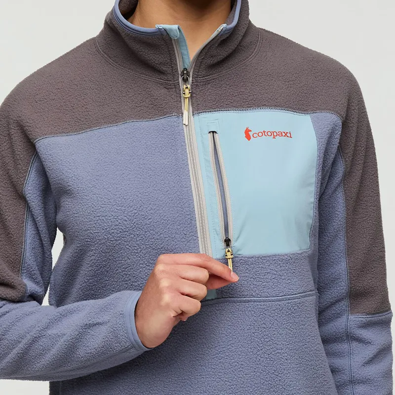 Cotopaxi Women's Abrazo Hooded Full-Zip Fleece Cinder Tempest-7