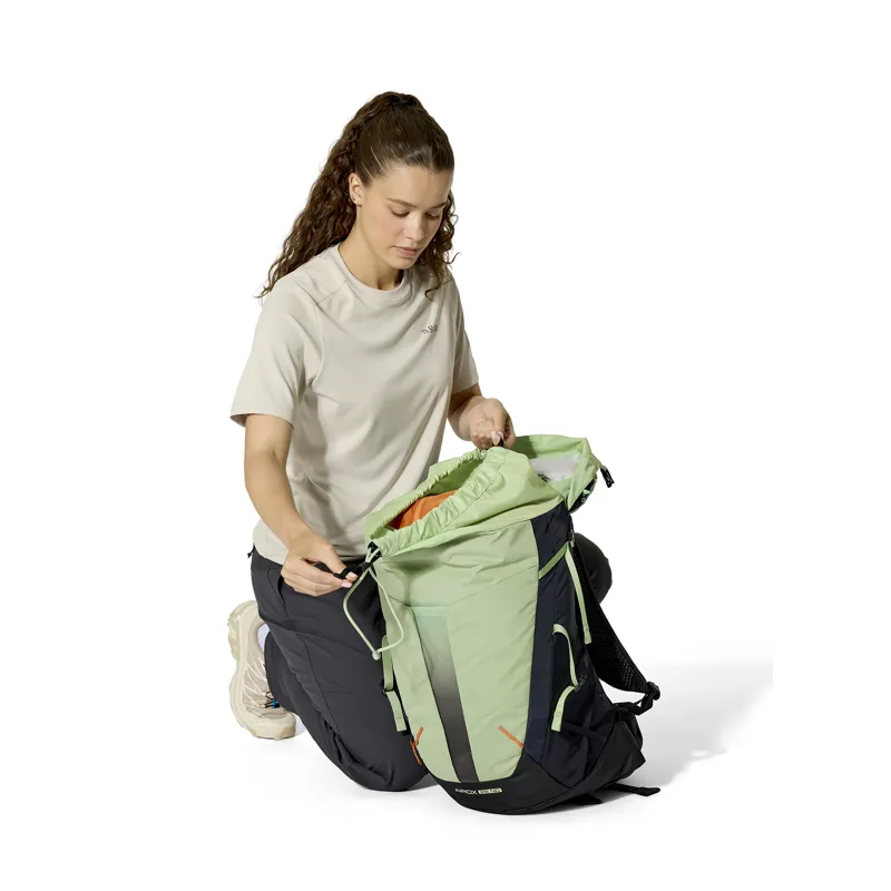 Rab Women's Airox 28ND Fig Green / Black-7