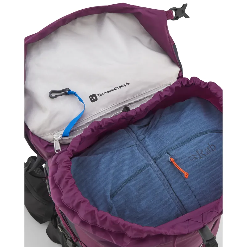 Rab Women's Airox 34ND Mulberry / Black-6