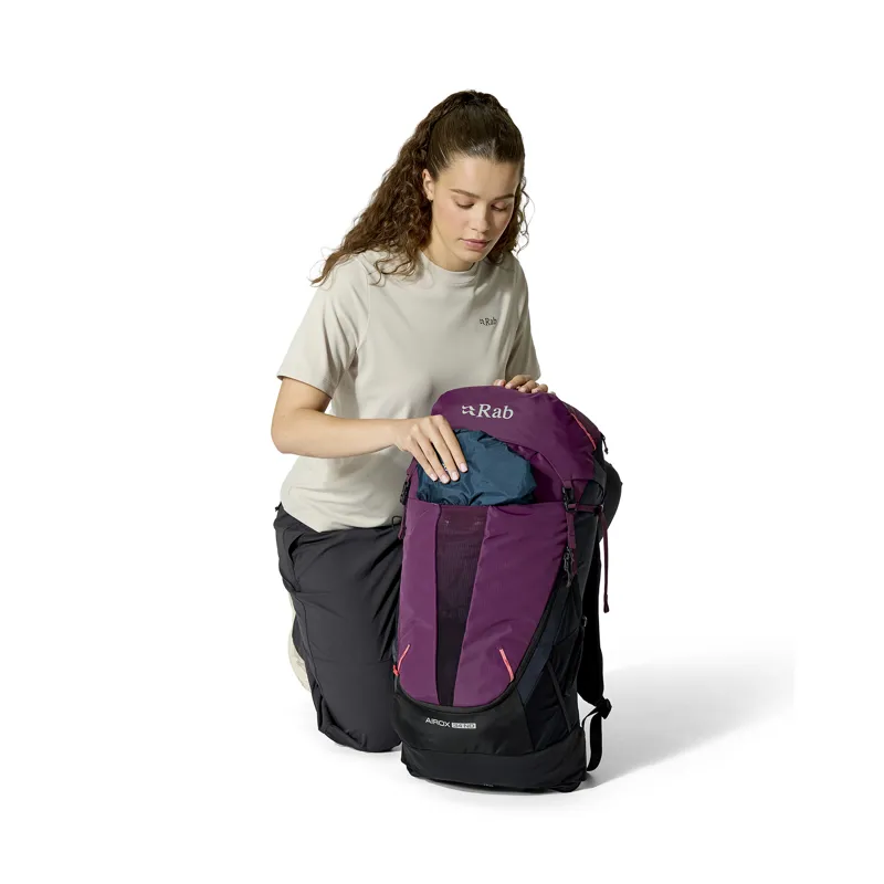 Rab Women's Airox 34ND Mulberry / Black-4