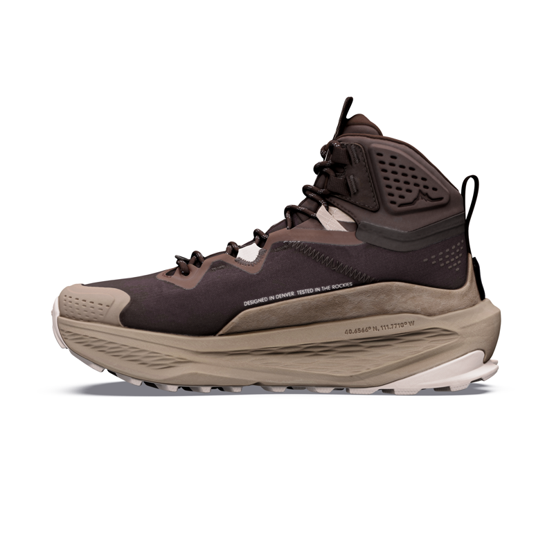 Altra Women's Olympus 7 Mid GTX Hiking Boots Chocolate Pink-3