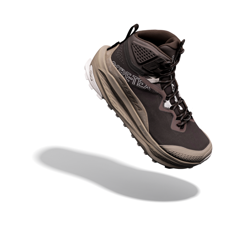 Altra Women's Olympus 7 Mid GTX Hiking Boots Chocolate Pink-1