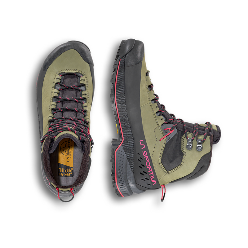 La Sportiva Women's TX5 Evo Mid GTX Hiking Boots Cypress / Azalea-3