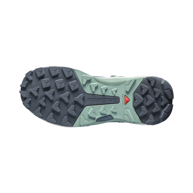 Salomon Women's Genesis Mid GTX Hiking Shoes Grisaille Green Milieu-3