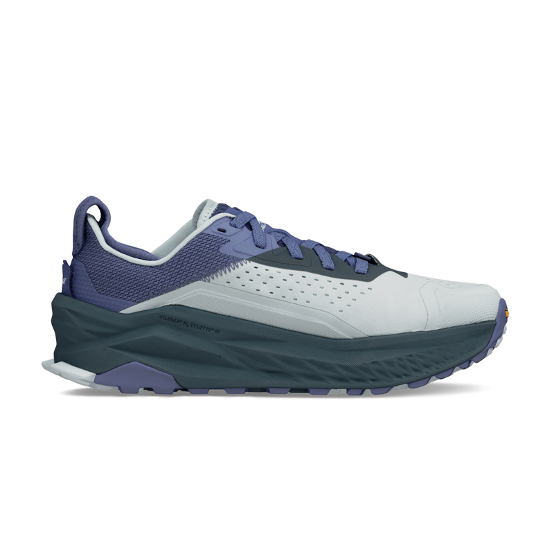 Altra Women's Olympus 6 Trail Running Shoes Grey Blue-2