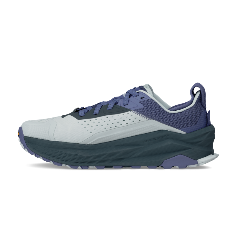 Altra Women's Olympus 6 Trail Running Shoes Grey Blue-3