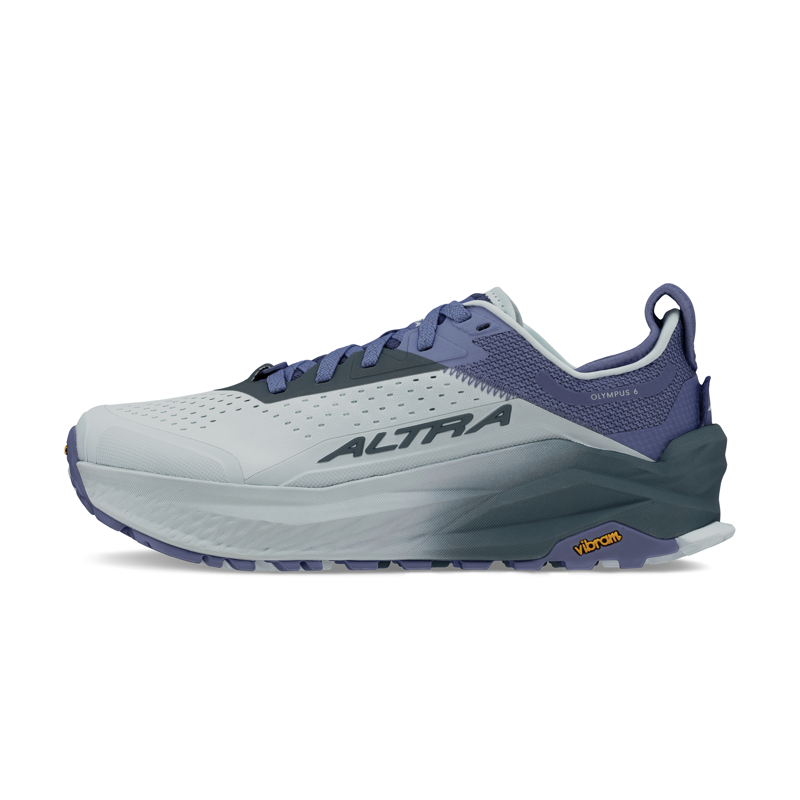 Altra Women's Olympus 6 Trail Running Shoes Grey Blue-1