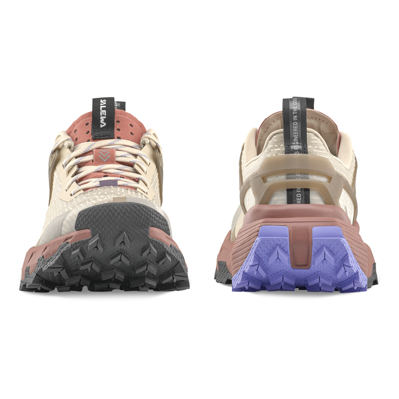 Salewa Women's Pedroc 2 Hiking Shoes Oatmeal / Etruscan Red-6