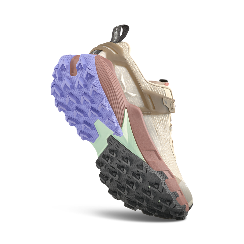 Salewa Women's Pedroc 2 Hiking Shoes Oatmeal / Etruscan Red-2