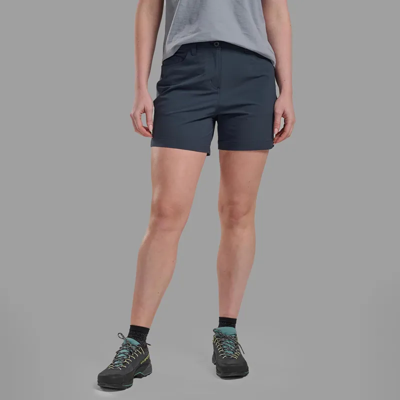 Montane Women's Genoa Lite Shorts Eclipse Blue-1