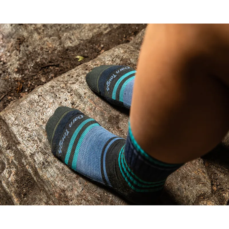 Darn Tough Women's Her Spur Boot Lightweight Hiking Socks Forest-3