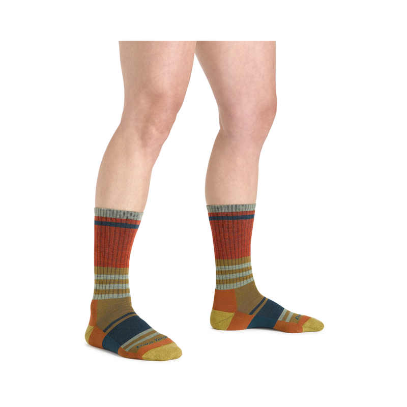 Darn Tough Women's Her Spur Boot Lightweight Hiking Socks Sandstone-1