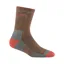 Darn Tough Womens Hiker Micro Crew Mid Cushion Hiking Socks Bark
