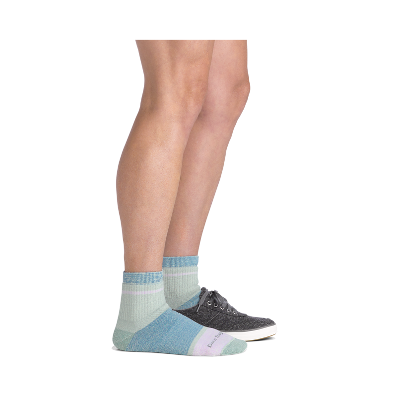 Darn Tough Women's Shorty Heavyweight Lifestyle Socks Meadow-2