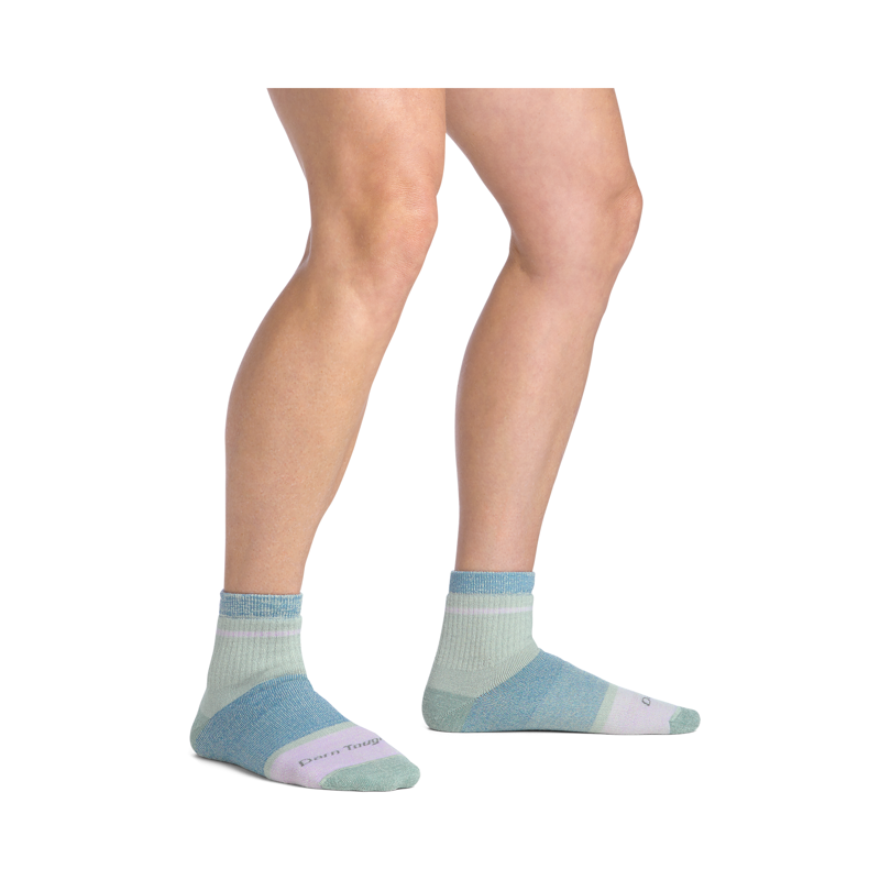 Darn Tough Women's Shorty Heavyweight Lifestyle Socks Meadow-1