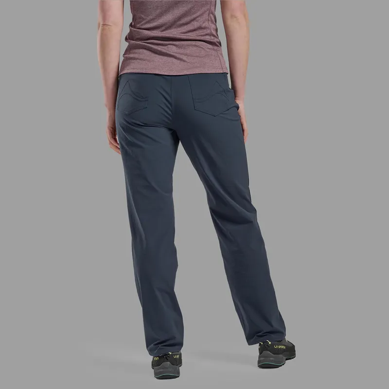 Montane Women's Genoa Lite Pants Eclipse Blue-2