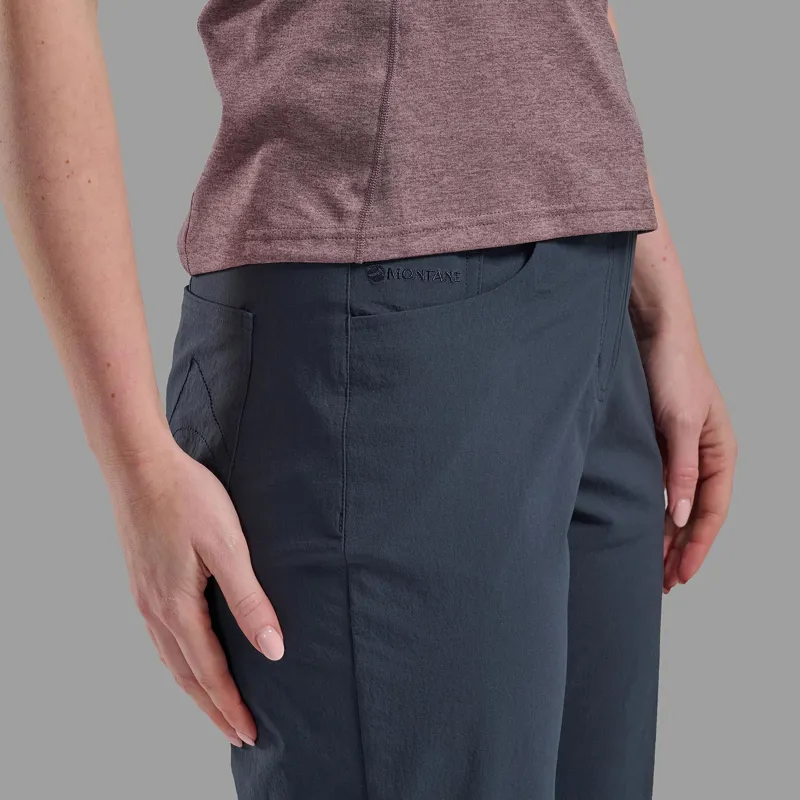 Montane Women's Genoa Lite Pants Eclipse Blue-4