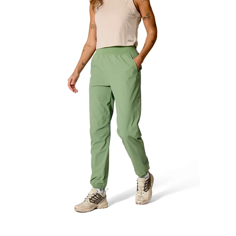Rab Women's Momentum Pants Dark Fig Green-1