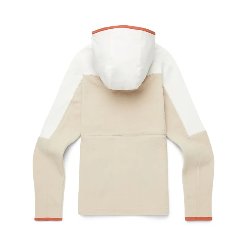 Cotopaxi Women's Abrazo Hooded Full-Zip Fleece Bone Oatmeal-1