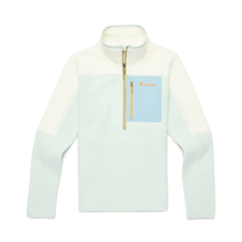 Cotopaxi Women's Abrazo Hooded Half-Zip Fleece Dew Foam