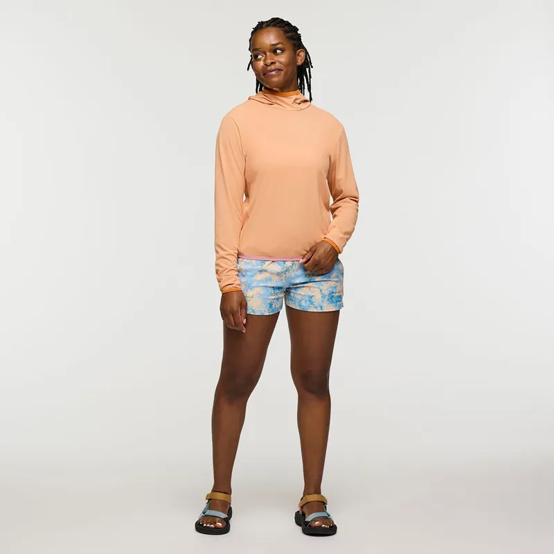 Cotopaxi Women's Sombra Sun Hoodie Apricot-3