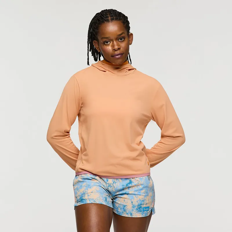 Cotopaxi Women's Sombra Sun Hoodie Apricot-4