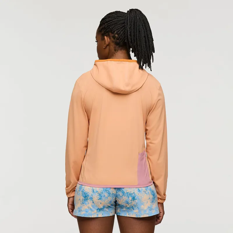Cotopaxi Women's Sombra Sun Hoodie Apricot-5