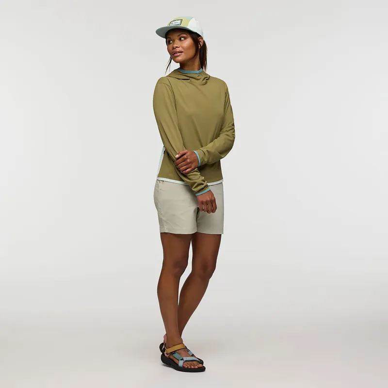 Cotopaxi Women's Sombra Sun Hoodie Moss-3