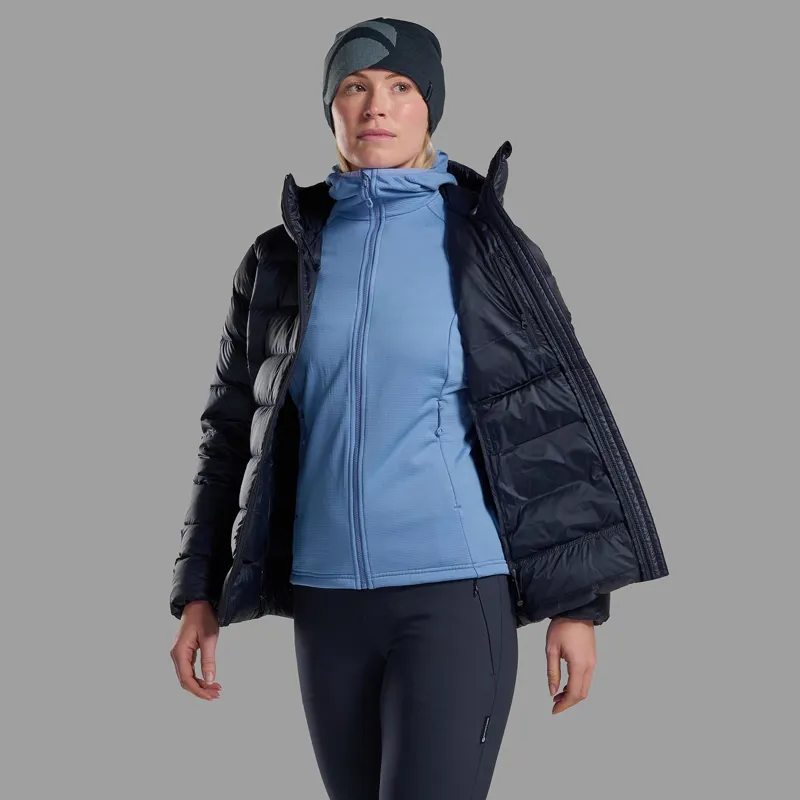Montane Women's Anti Freeze XT Hoodie Eclipse Blue-4