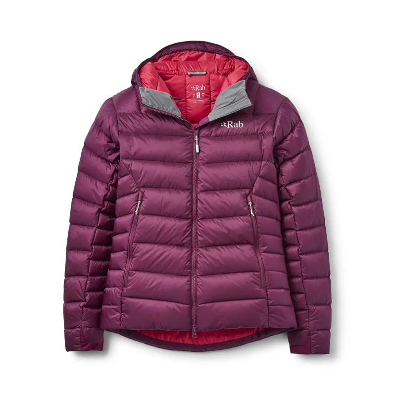 Rab Women's Electron Pro Hooded Jacket Mulberry