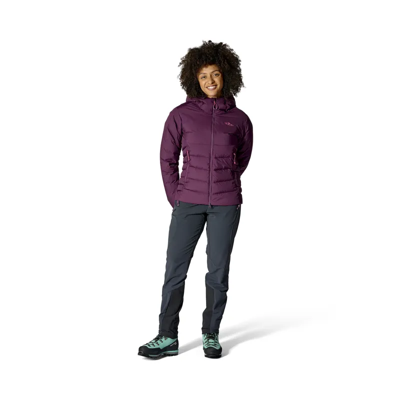 Rab Women's Infinity Windstopper Hoodie Mulberry-3