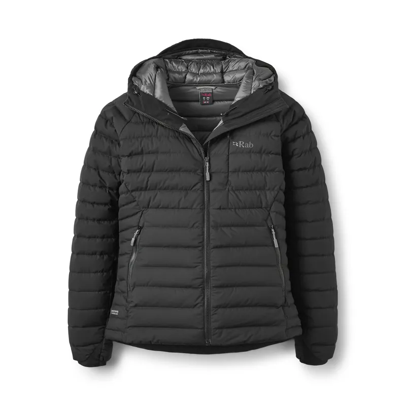 Rab Women's Microlight Windstopper Hoodie Black