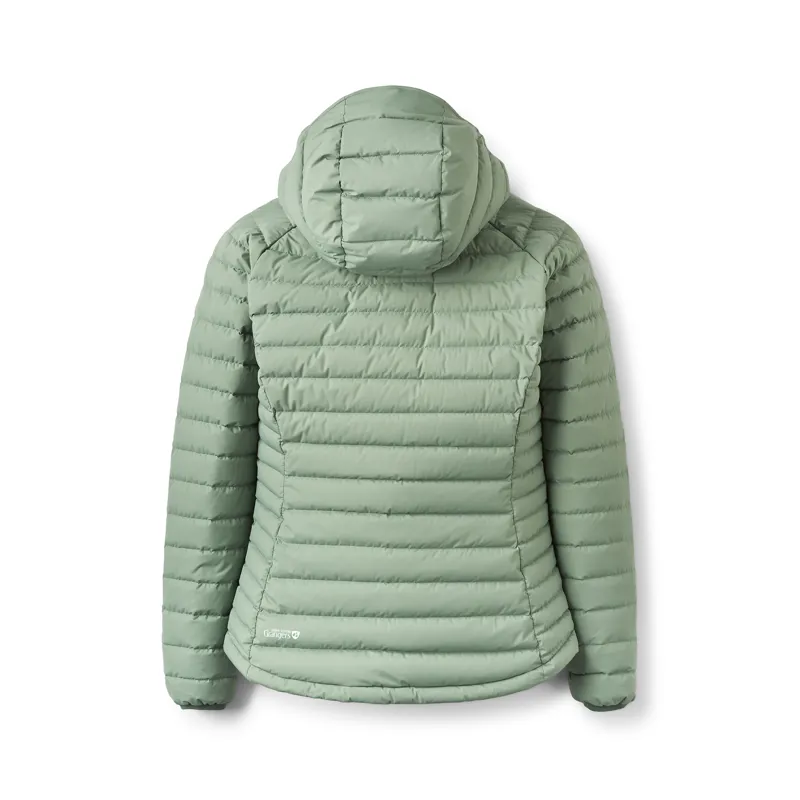 Rab Women's Microlight Windstopper Hoodie Dark Fig Green-1