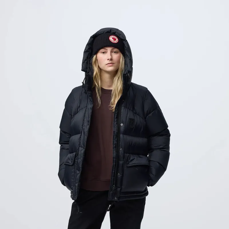 Fjallraven Women's Expedition Down Lite Jacket Black Edition Black-2