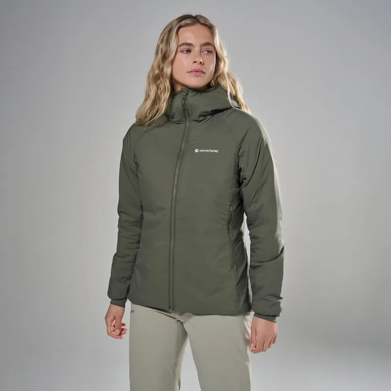 Montane Women's Sirocco XT Hoodie Moss-1
