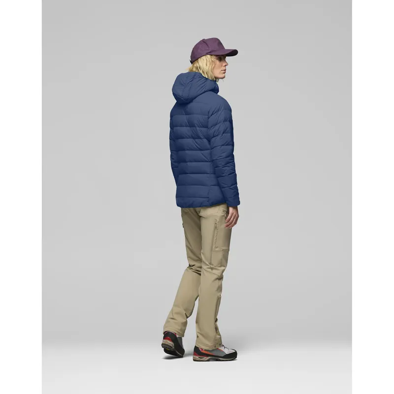 Norrona Women's Femund Down700 Zip Hooded Jacket Indigo Night-5