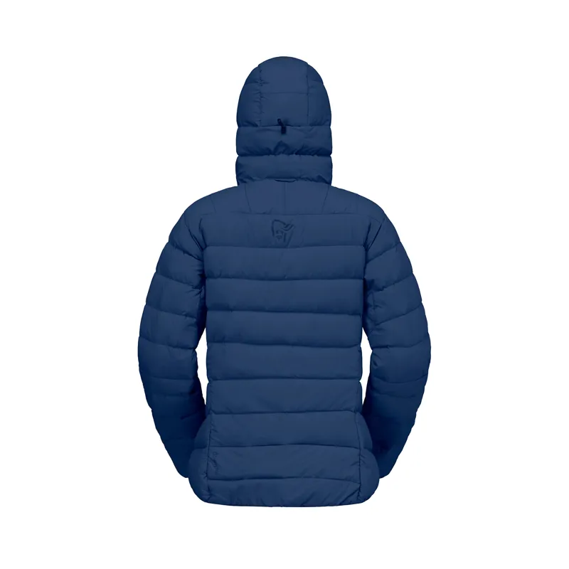 Norrona Women's Femund Down700 Zip Hooded Jacket Indigo Night-1