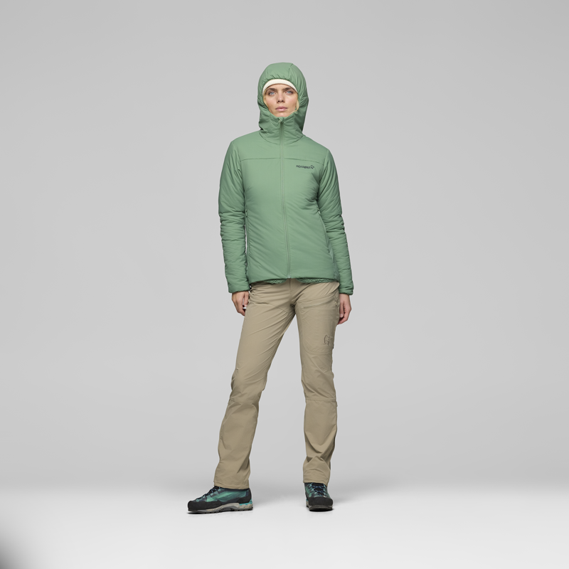 Norrona Women's Femund Thermo60 Insulated Jacket Dark Ivy-2