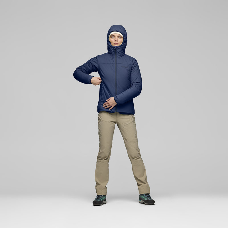 Norrona Women's Femund Thermo60 Insulated Jacket Indigo Night-4