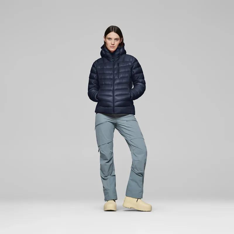 Norrona Women's Lyngen Down850 Hooded Jacket Indigo-2