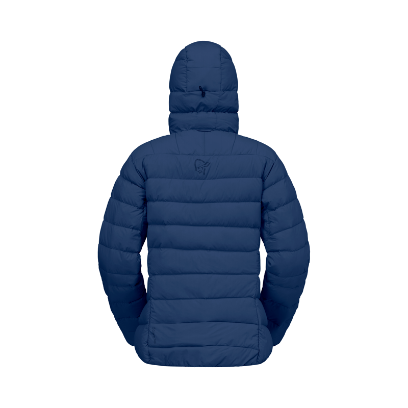 Norrona Women's Femund Down700 Zip Hooded Jacket Indigo Night-1