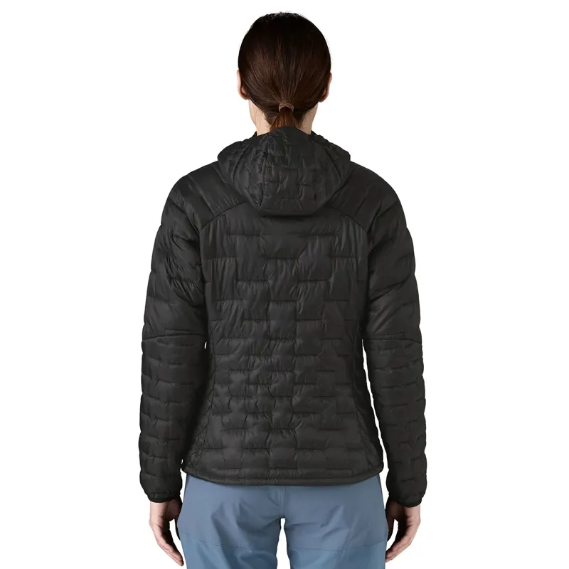 Patagonia Womens Micro Puff Hoody Black-2