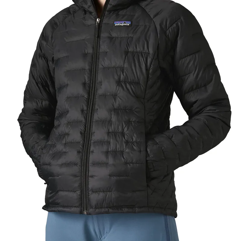 Patagonia Womens Micro Puff Hoody Black-7
