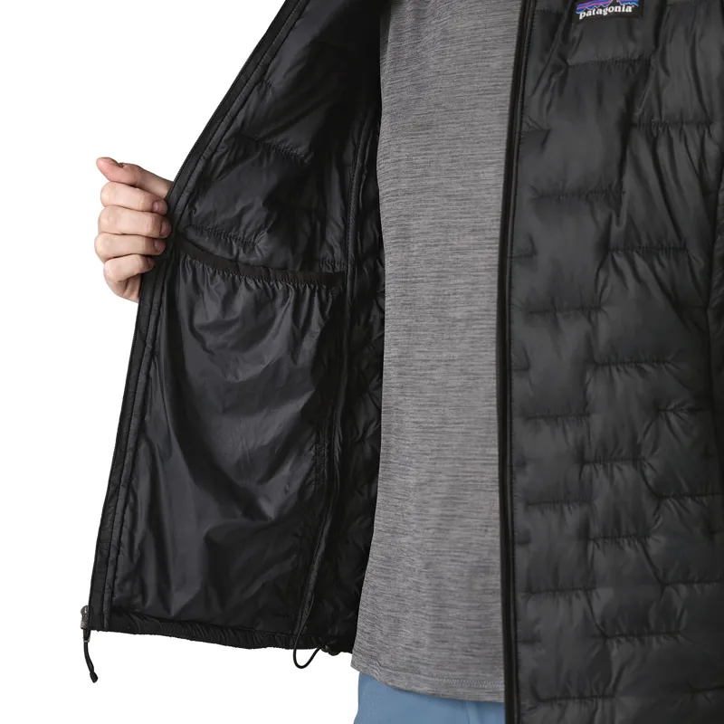 Patagonia Womens Micro Puff Hoody Black-8
