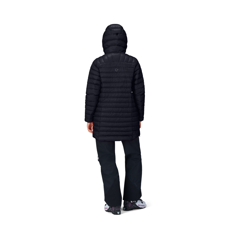Norrona Women's Lofoten Down800 Anorak Caviar-3