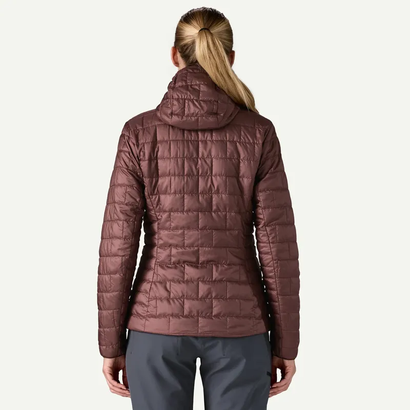 Patagonia Women's Nano Puff Hoody Dark Ruby-2