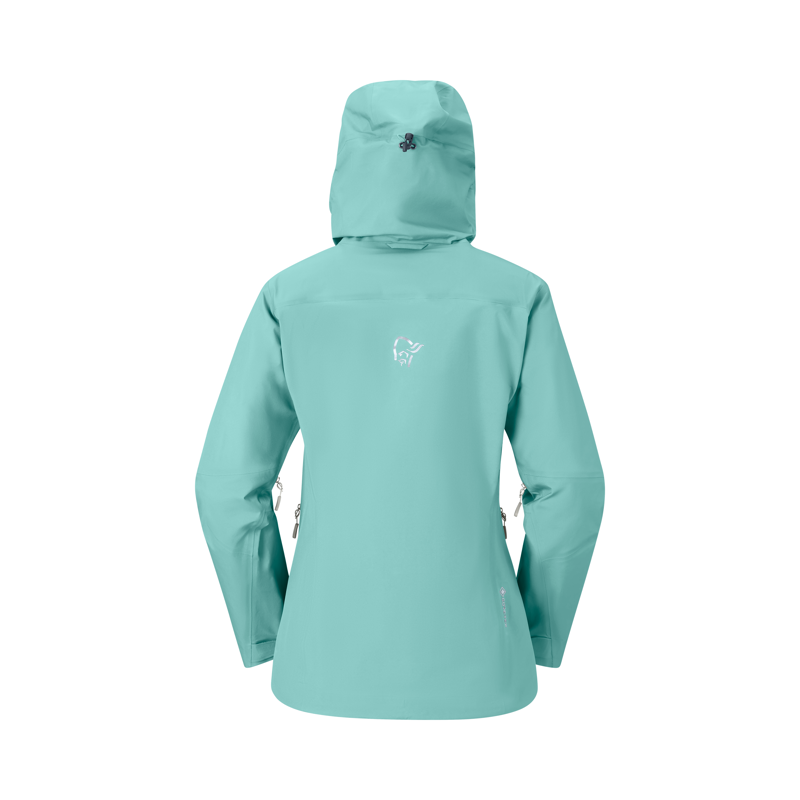 Norrona Women's Falketind GTX Hooded Jacket Malachite Green-1