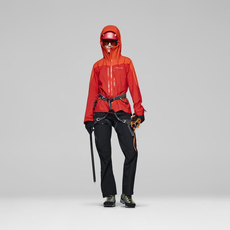 Norrona Women's Falketind Dri1 Jacket Aura Orange-4