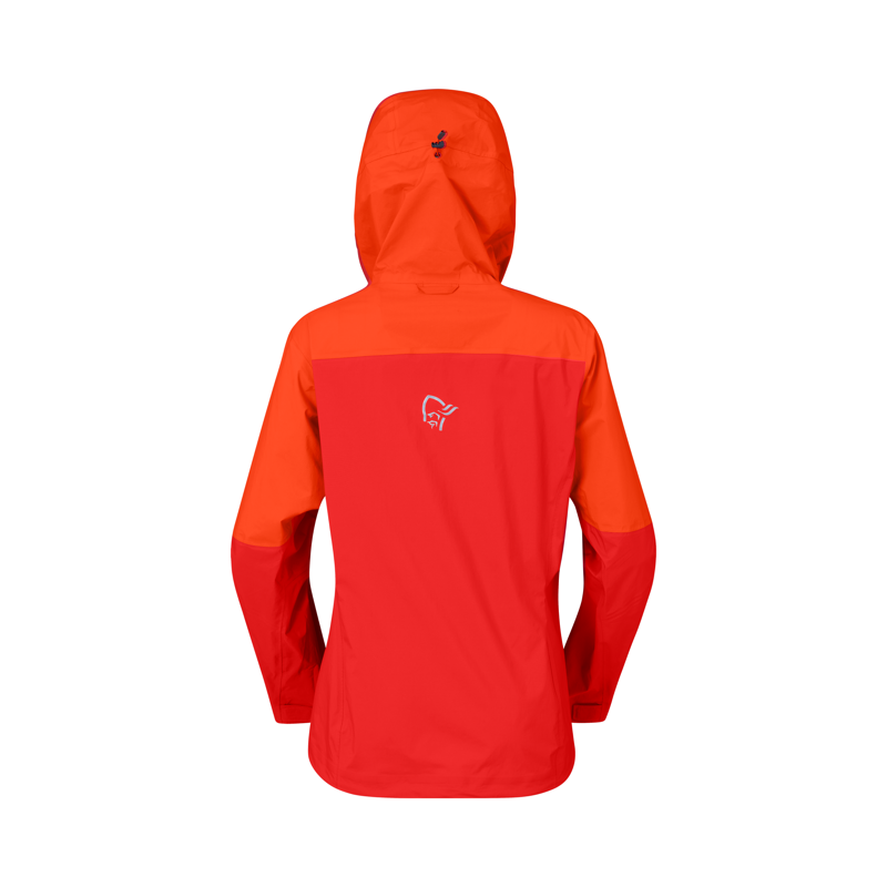Norrona Women's Falketind Dri1 Jacket Aura Orange-1