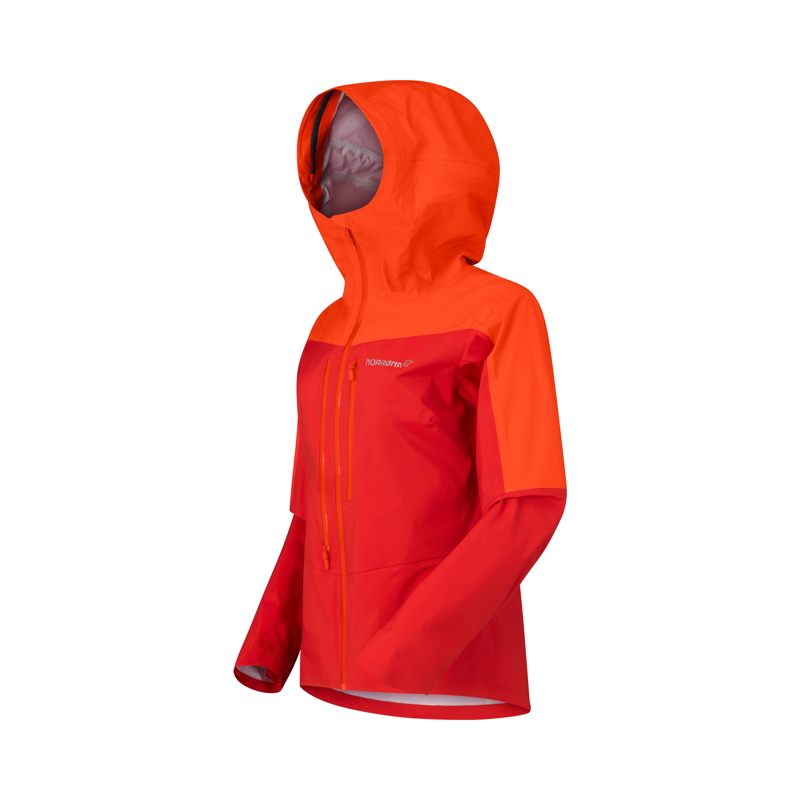 Norrona Women's Falketind Dri1 Jacket Aura Orange-2